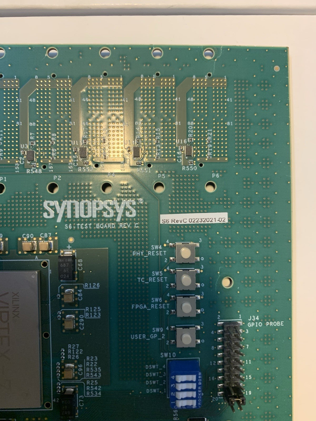 Synopsys S6 Test Board Rev C Xilinx Virtex-7 XC7VX690T FPGA Development Board