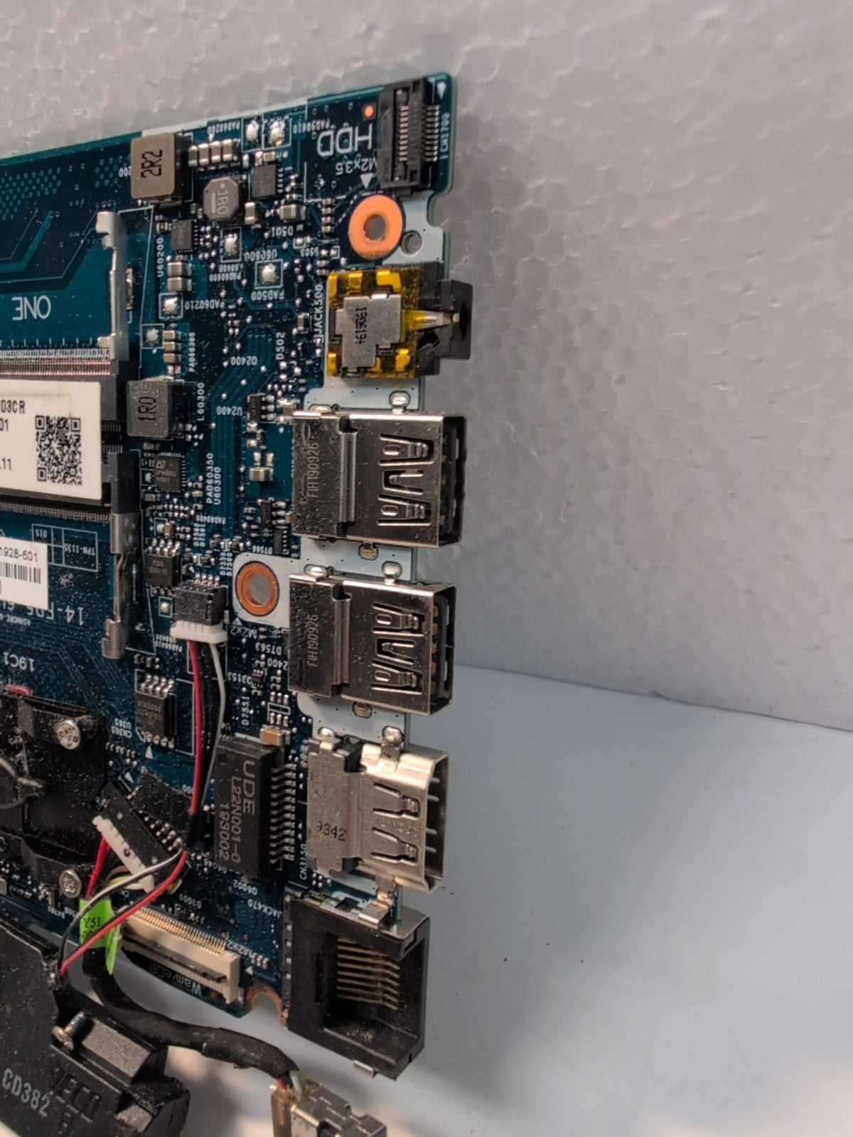 HP 14-DK0058CA AMD Ryzen3 Laptop Motherboard L51928-601 Tested -