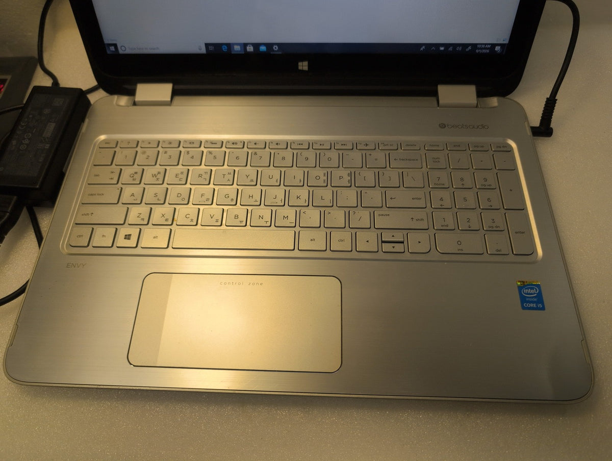 🎸 HP Envy 15-u110dx 15.6" Touchscreen Laptop  i5-5200U 8GB 256GB SSD Win10 READ
