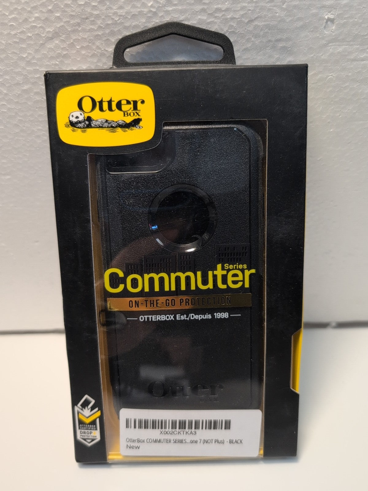 🔥NEW Otter Commuter Black On-The-Go Protection iPhone 7 Case -