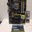 🎸 ASUS B85-PLUS LGA1150 Motherboard w/ I/O Shield, 16GB DDR3 RAM Bundle Tested