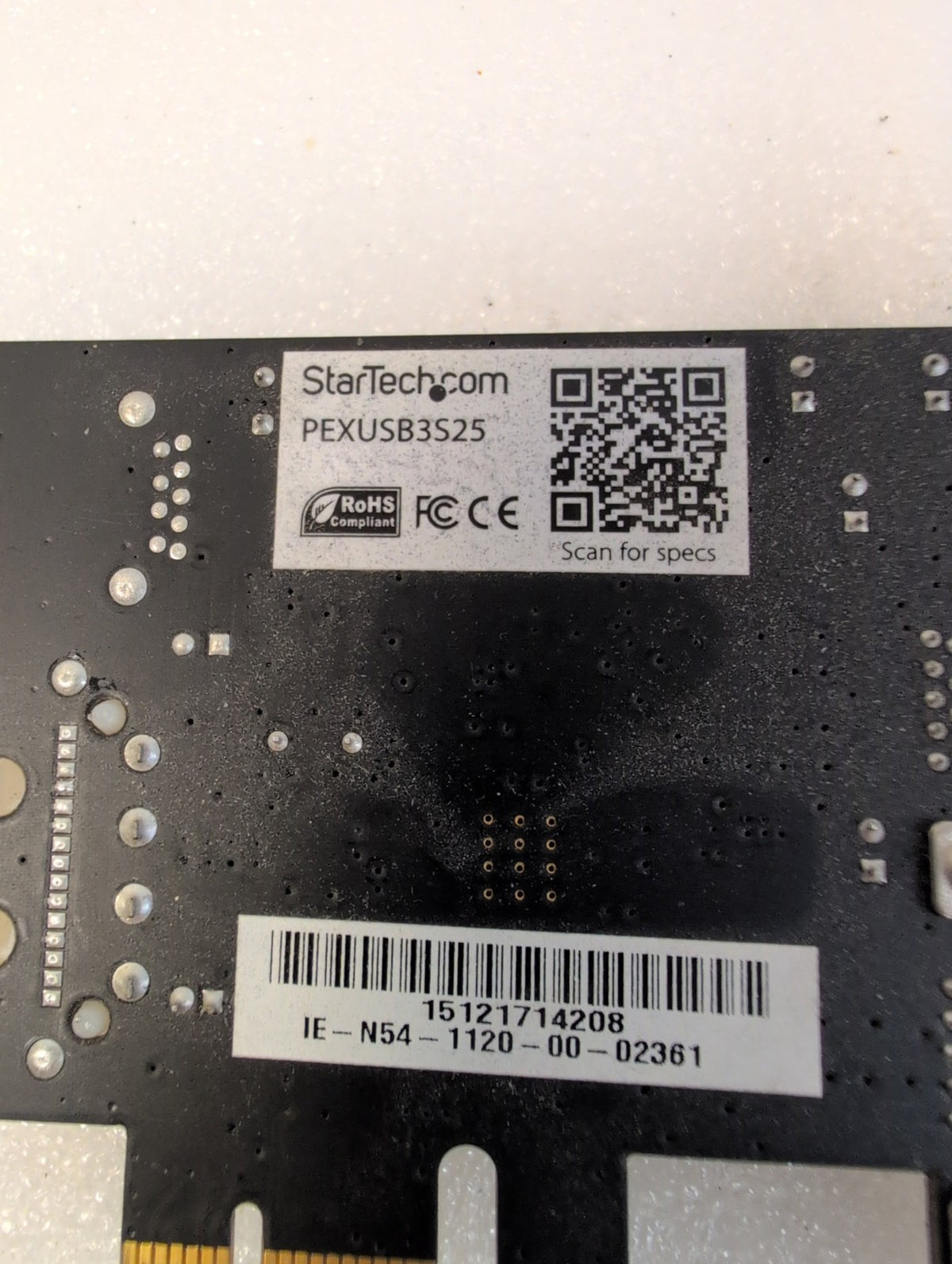 🎸 StarTech.com PEXUSB3S25 2-Port PCI Express USB 3.0 Card Full Height Bracket