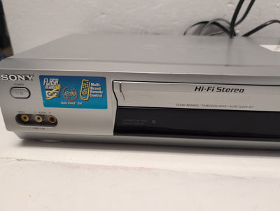 🔥 Sony SLV-N77 VCR Hi-Fi Video Cassette Recorder (No Remote)  Tested -