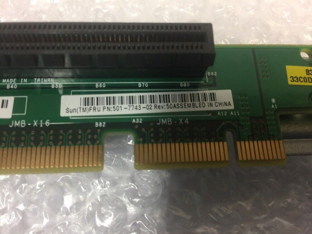 3 x SUN MICROSYSTEMS 501-7743  RISER CARD FOR SUNFIRE X4140