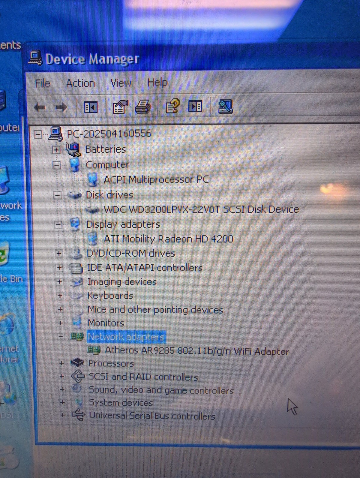 🎸 HP Pavilion dv5 15.6" Laptop AMD Turion II P540/4GB/ 320GB HDD/WINXP  (READ)