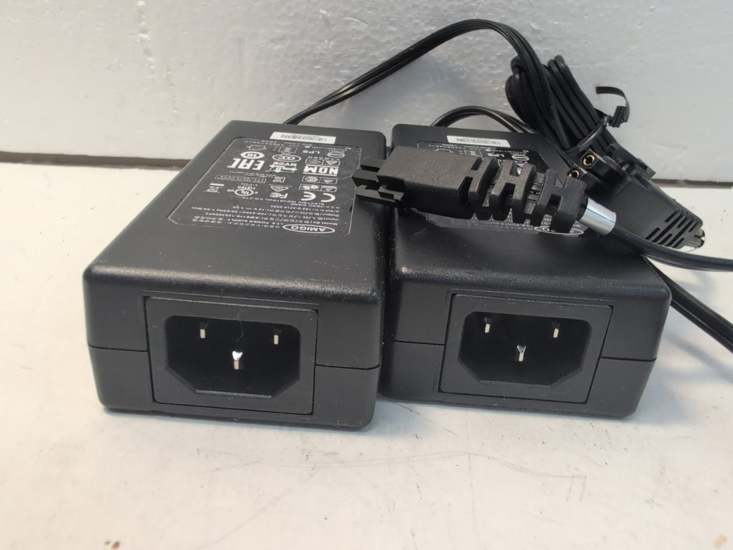 🔥 2x Unused AMIGO I.T.E Power Supply AMS118-1203000F2 Output 12V 3.0A -