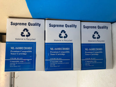 ~ 3x Compatible Toner Cartridge For ML1610 ML2010 SCX-4512F Dell-1100 Xerox-3117