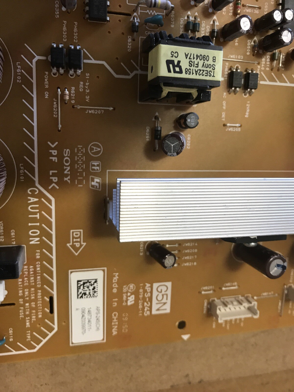 APS-245 part # 1-879-246-11 power board for Sony KDL-52V5100 TV