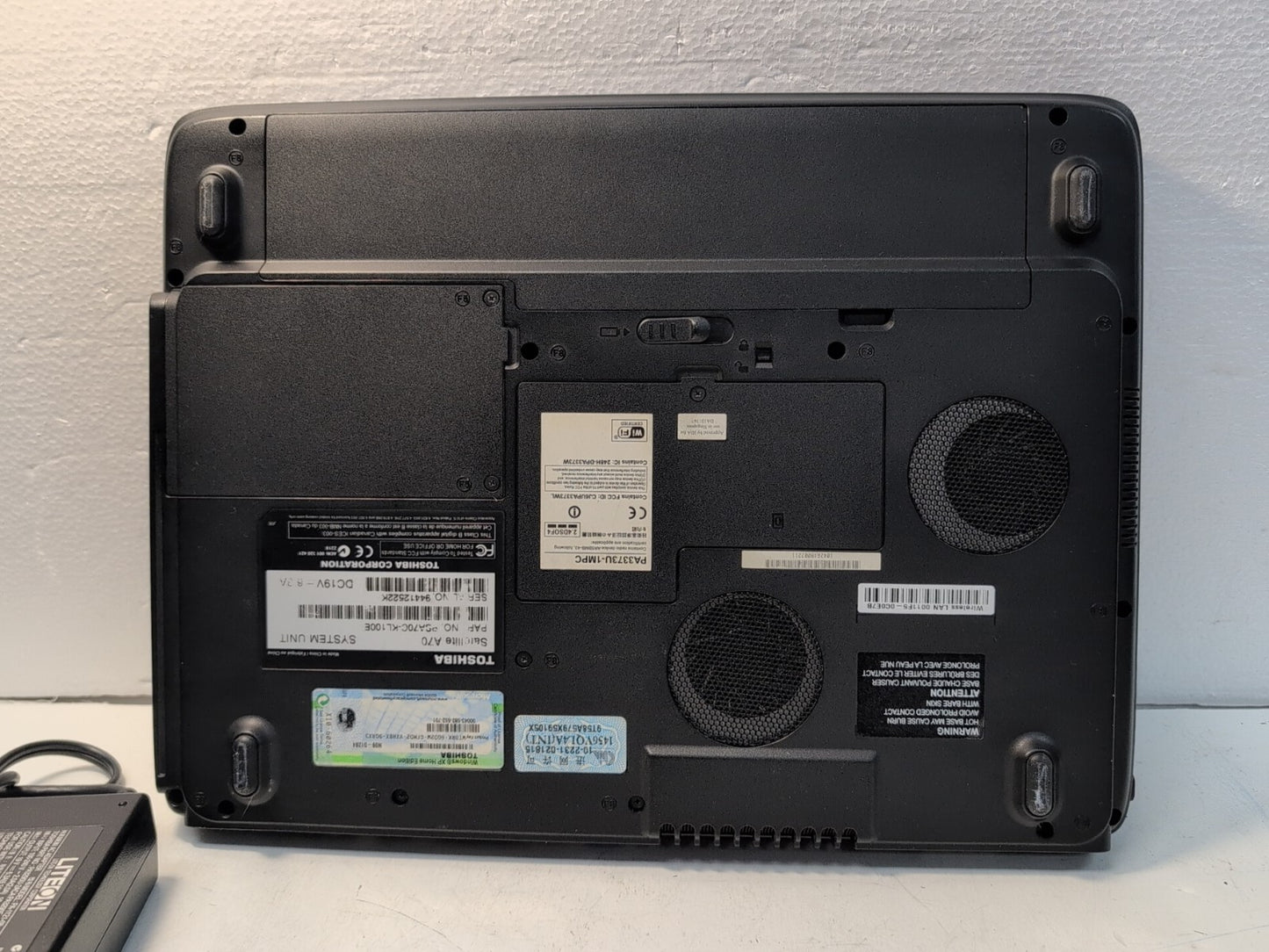 🔥 NICE TOSHIBA SATELLITE A70 15" Laptop Pentium 4 3.06GHz/512MB/40GB HD/winXP -