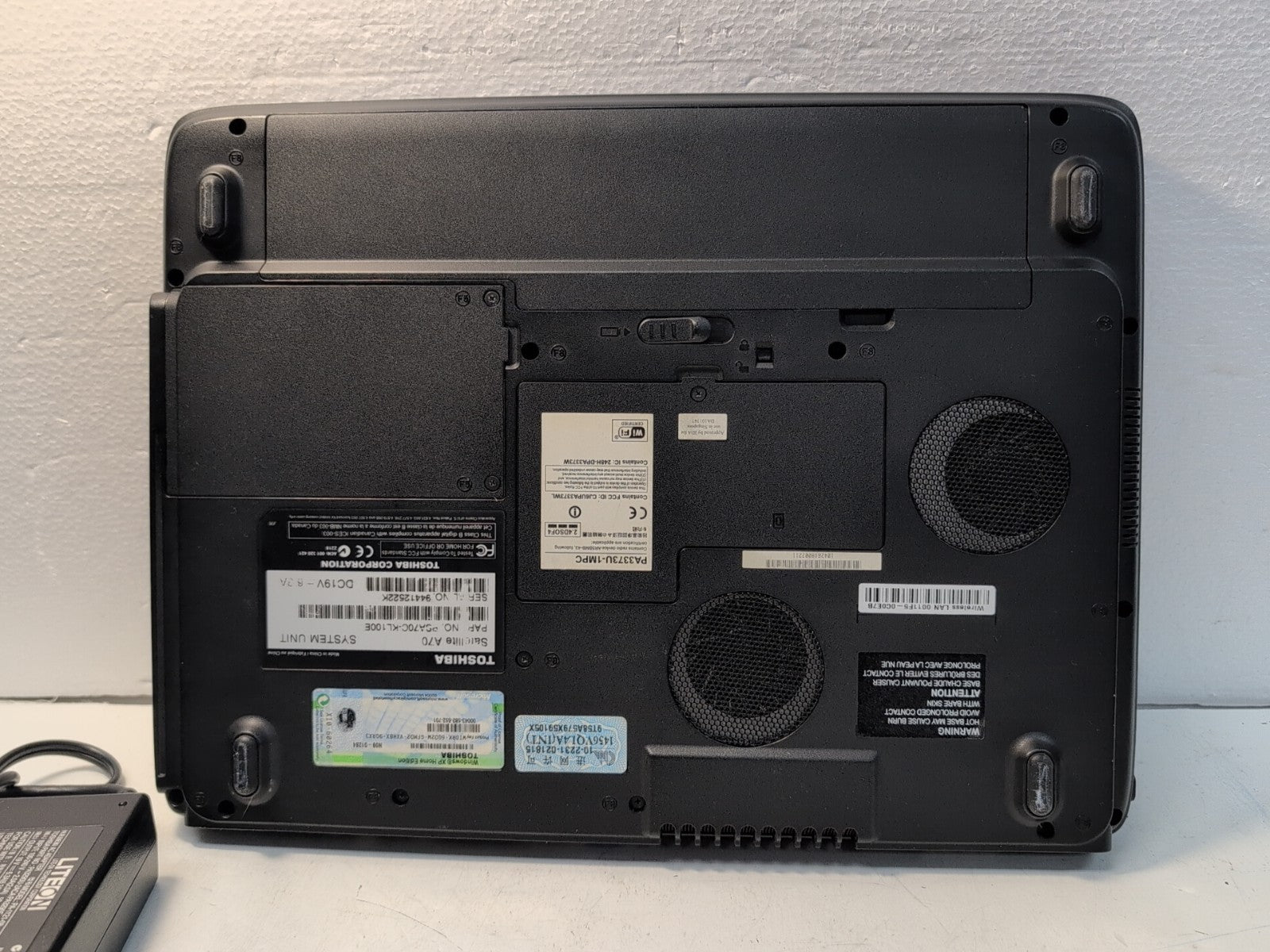 🔥 NICE TOSHIBA SATELLITE A70 15" Laptop Pentium 4 3.06GHz/512MB/40GB HD/winXP -