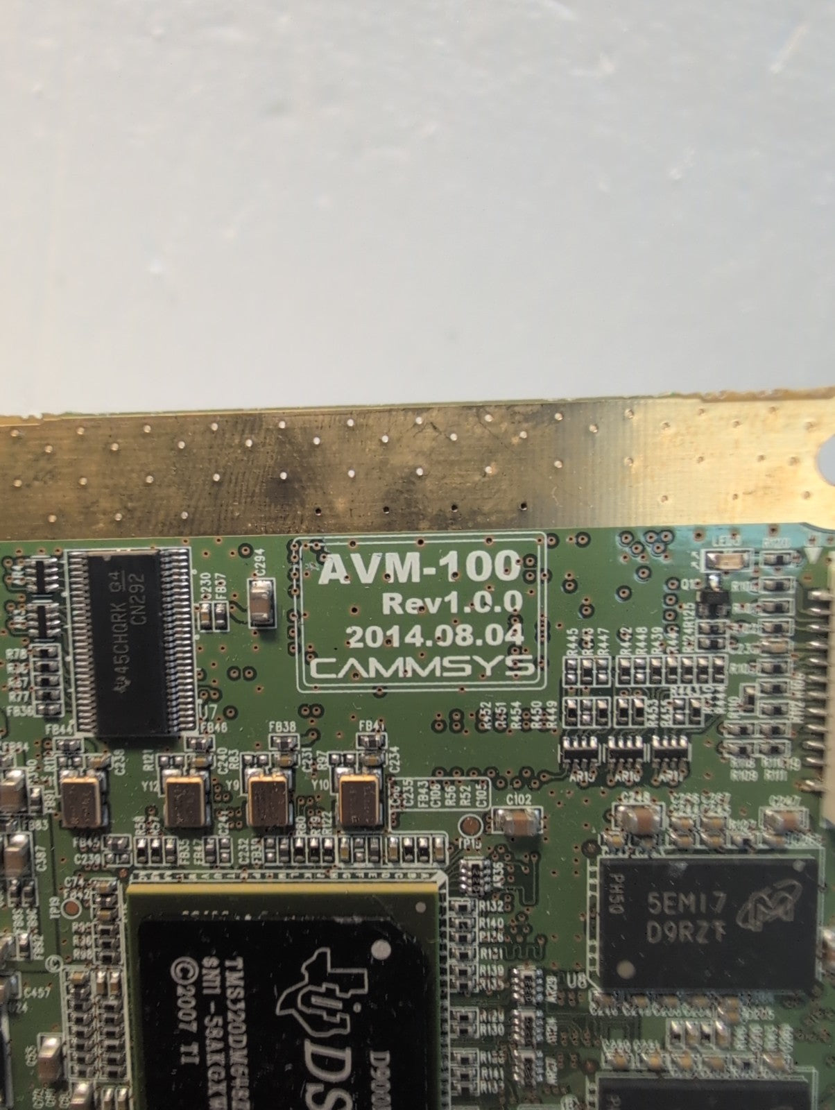 🔥 CAMMSYS AVM-100 BOARD -