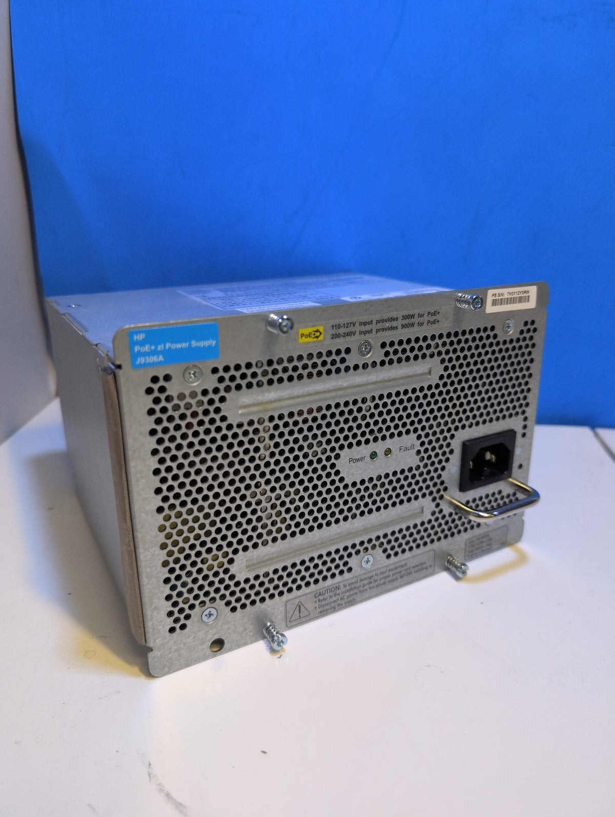 🎸 HP J9306A PoE+ zl Switch Power Supply 1500W 5189-6864 ProCurve Series