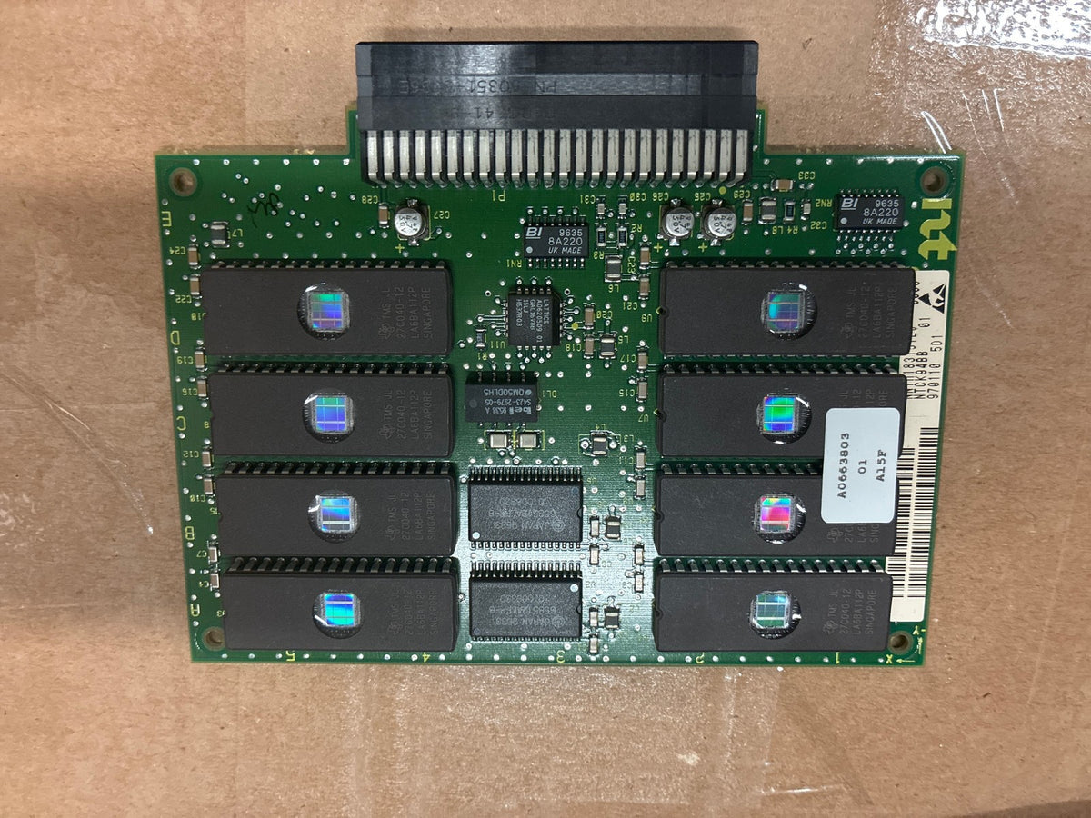 🔥 Nortel Telecom NNTM18315TEV Circuit Board (8 EPROM NTCK94BB) collectable