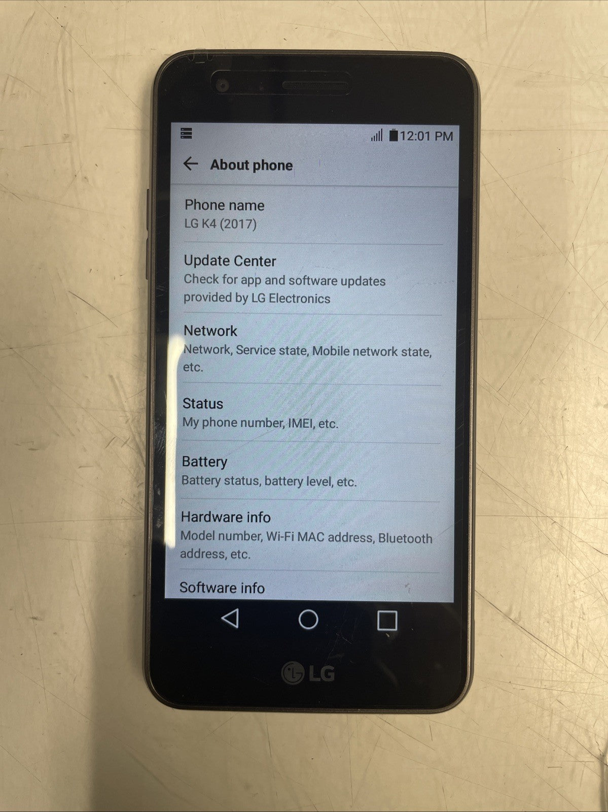 🔥Grade A  LG K4 2017  8GB CELL PHONE Carrier:Bell +