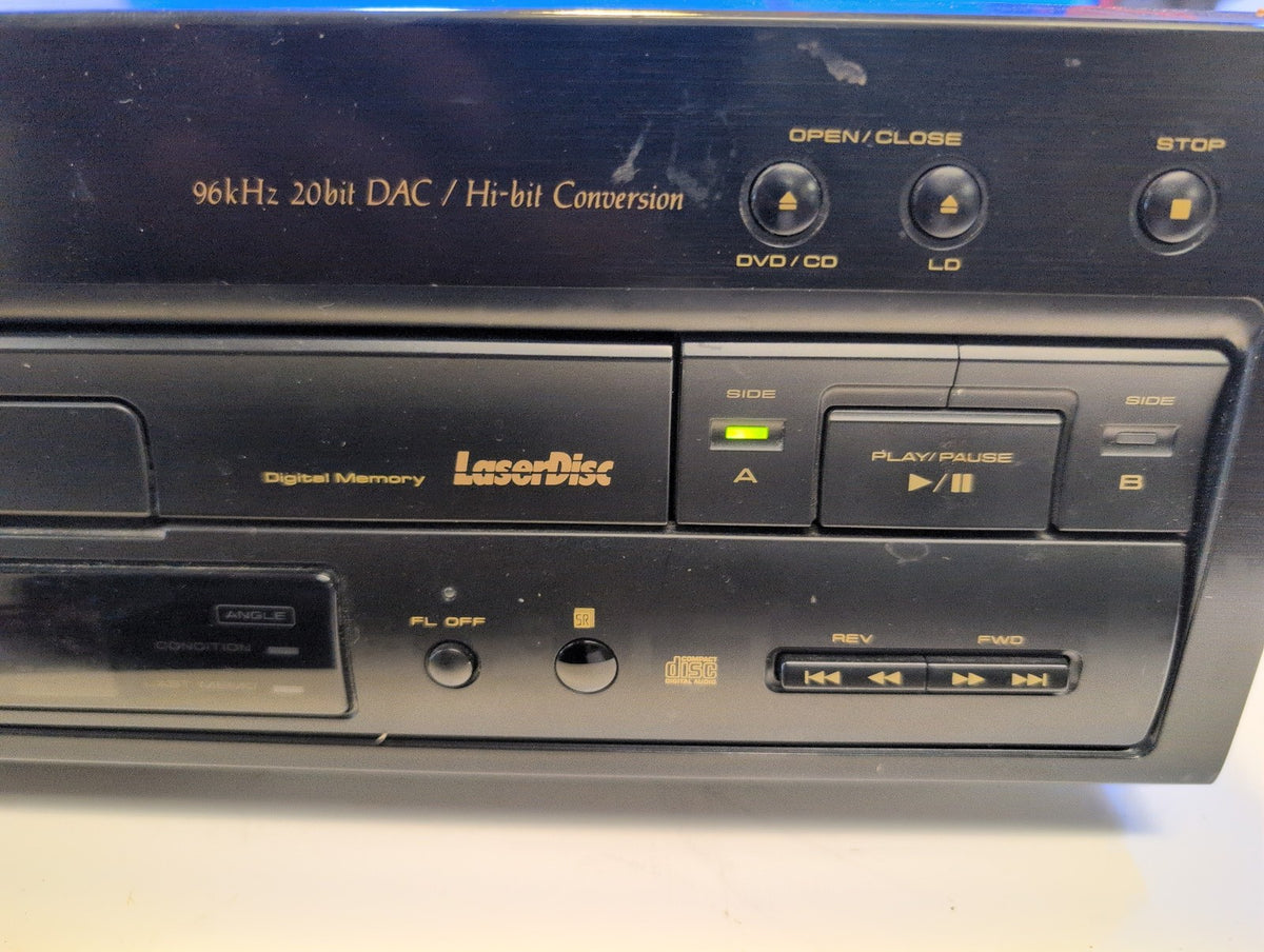 🎸 Pioneer DVL-700 DVD/CD/LaserDisc Combo Player W/ Remote - Tested Working