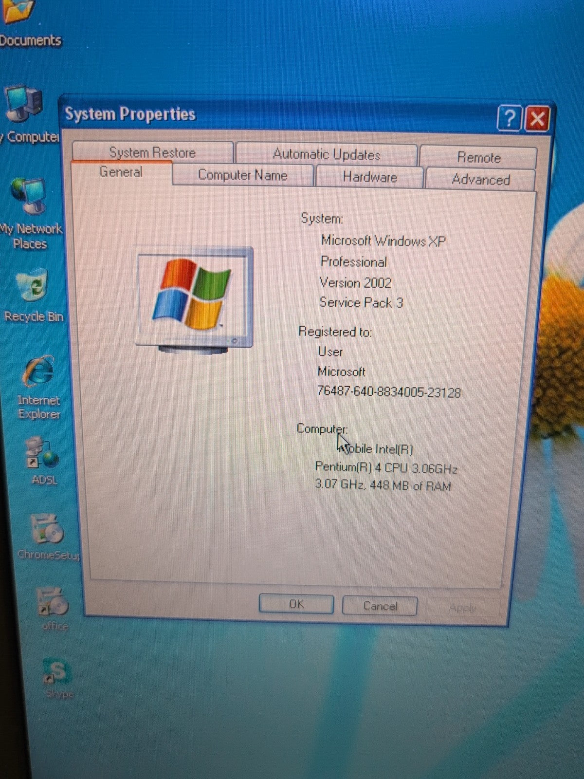 🔥 NICE TOSHIBA SATELLITE A70 15" Laptop Pentium 4 3.06GHz/512MB/40GB HD/winXP -