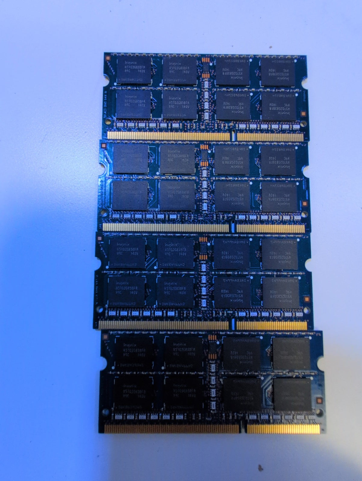 🎸 Hynix 4GB 2Rx8 PC3-10600S DDR3 SODIMM Laptop RAM Lot of 4 - HMT351S6BFR8C-H9