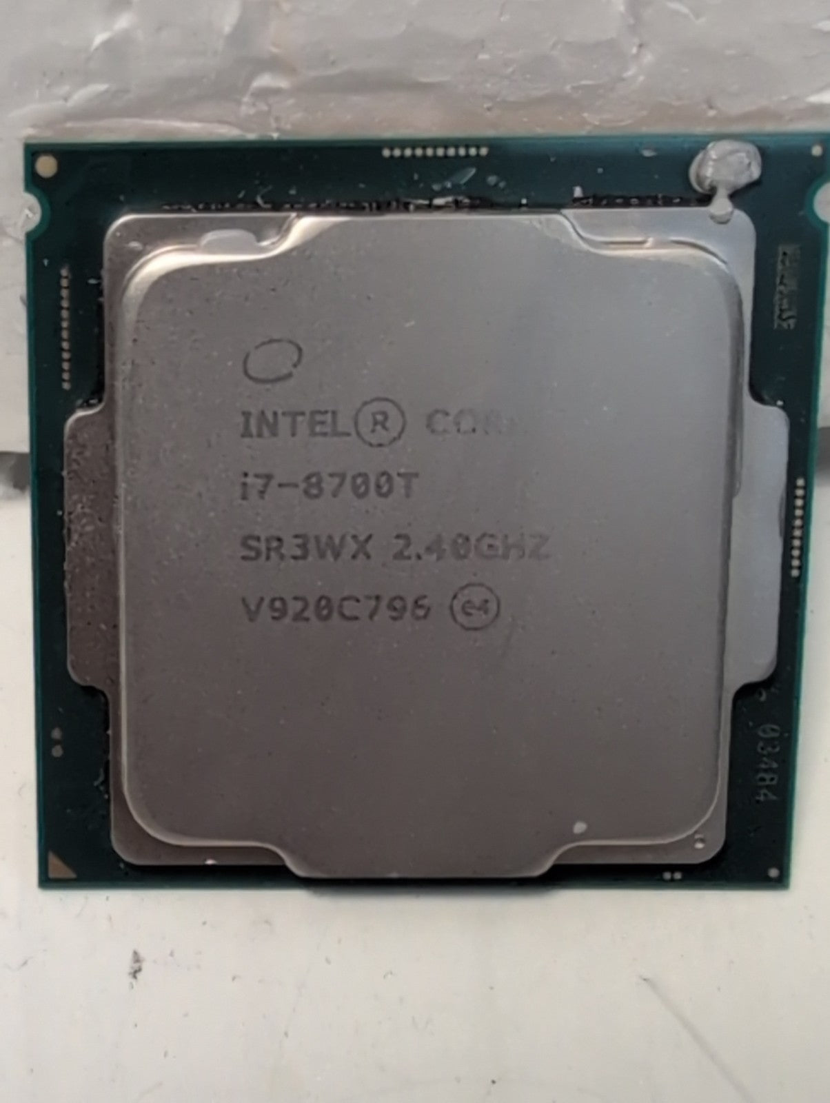 🔥 Intel Core i7-8700T SR3WX 2.4-4.0GHz 6-Core LGA1151 Processor -