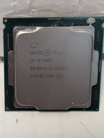 🔥 Intel Core i7-8700T SR3WX 2.4-4.0GHz 6-Core LGA1151 Processor -