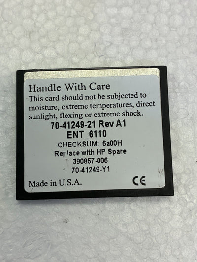 🔥HP Enterprise CompactFlash CF Card 390867-006 ENT_6110 Industrial Flash