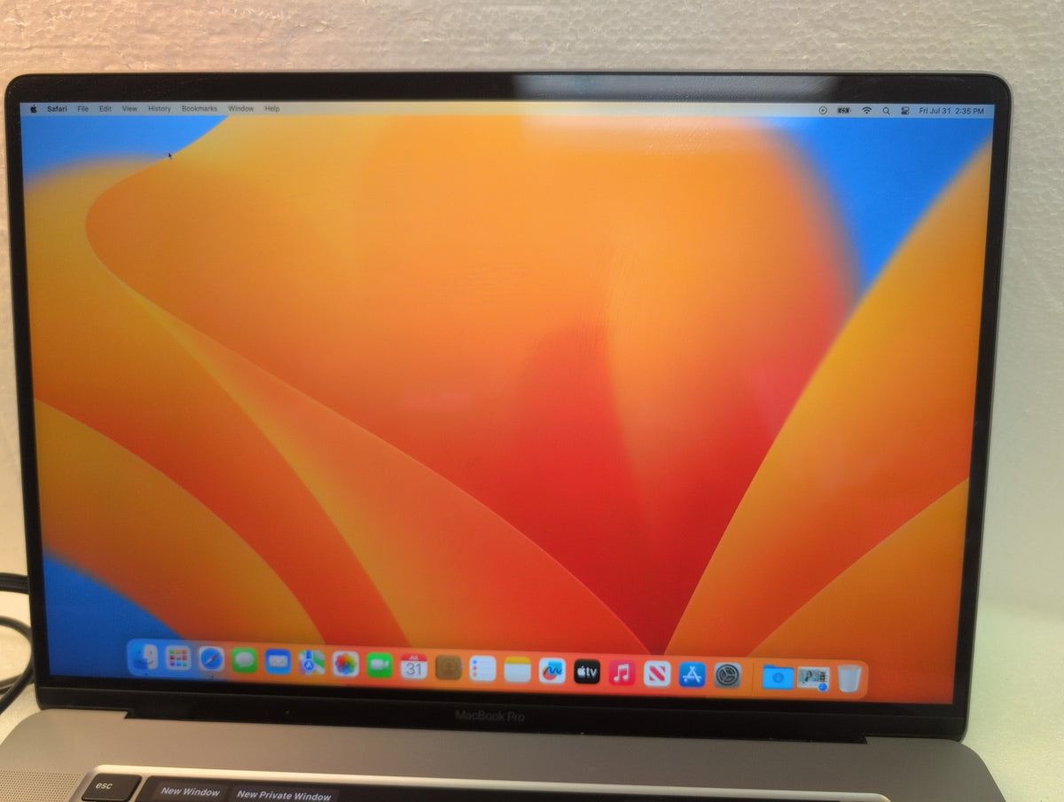 🎸 Apple MacBook Pro A2141 16" 2019 i7 2.6GHz 16GB RAM 500GB SSD OS 13.7 (Read)