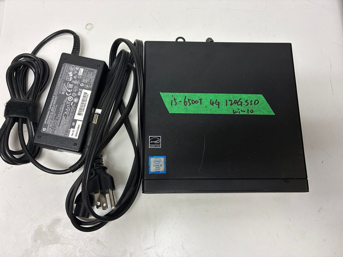 🔥 HP MP9 G2 Retail System V8W51UP#ABA Mini Desktop i5-6500T 4GB 120GB SSD