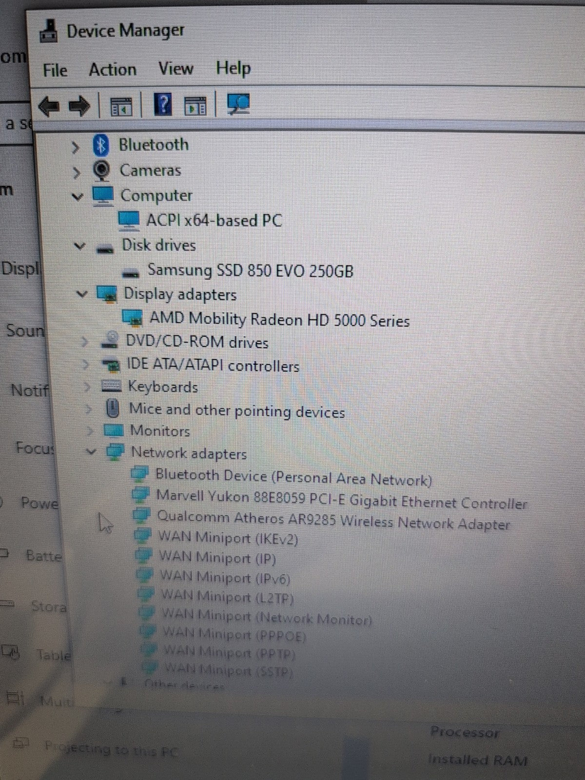 🔥 SONY VAIO PCG-71211L 15.6" LAPTOP i5-M430 CPU/8GB/250GB SSD/ WIN 10 -