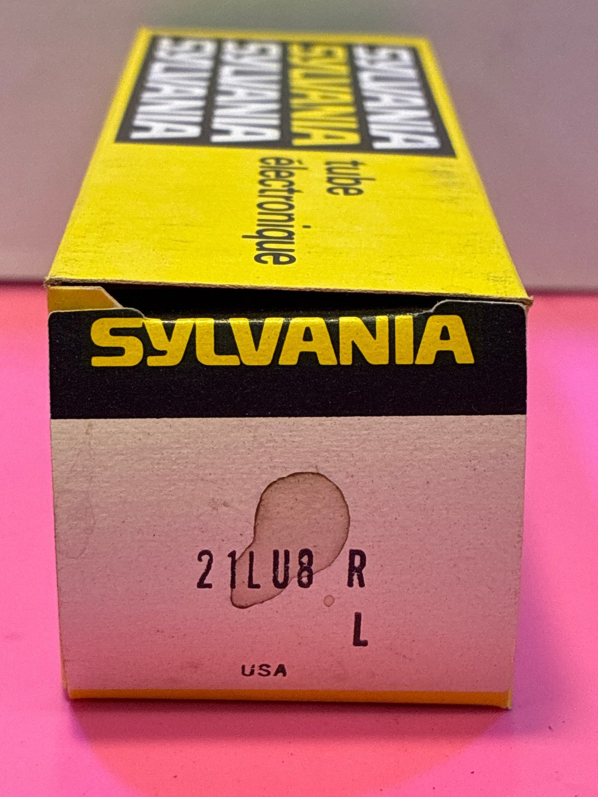 🔥 Sylvania 21LU8 Vacuum Tube in Original Box - USA Made Vintage Electron Tube