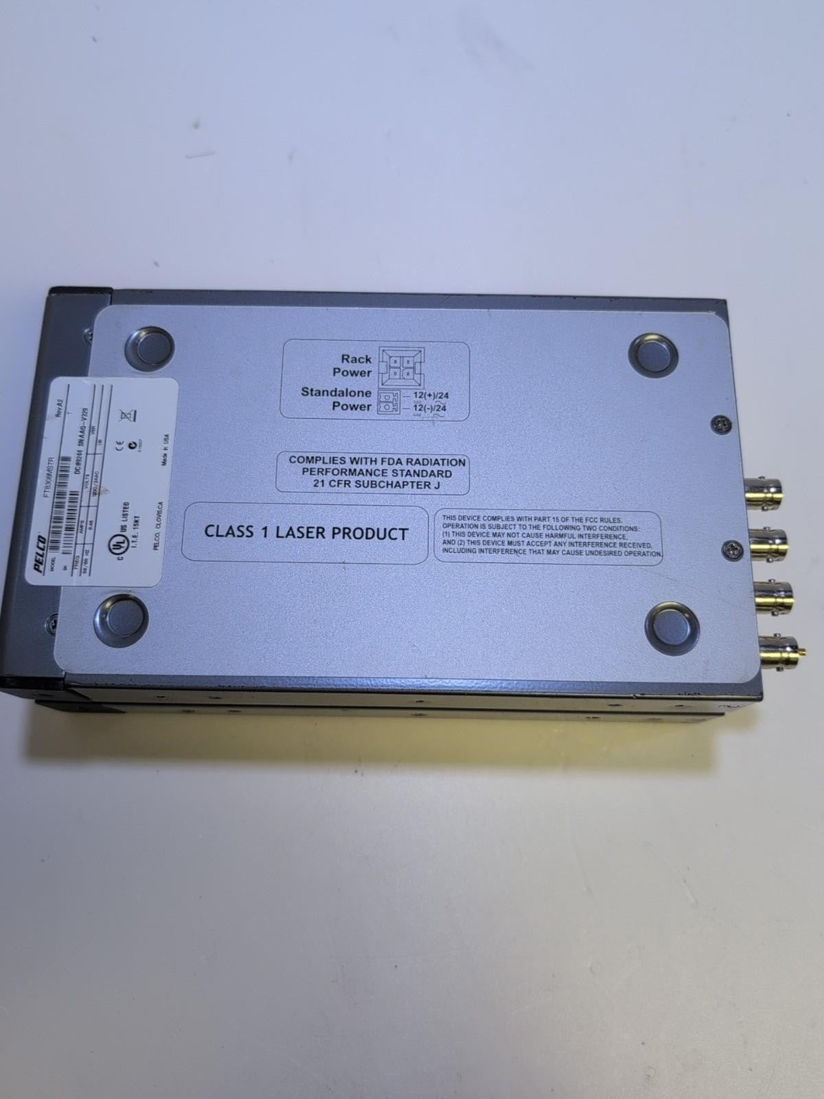 Pelco FT8308AMSTR 8 CH Video Transmitter (No Power Adapter) -