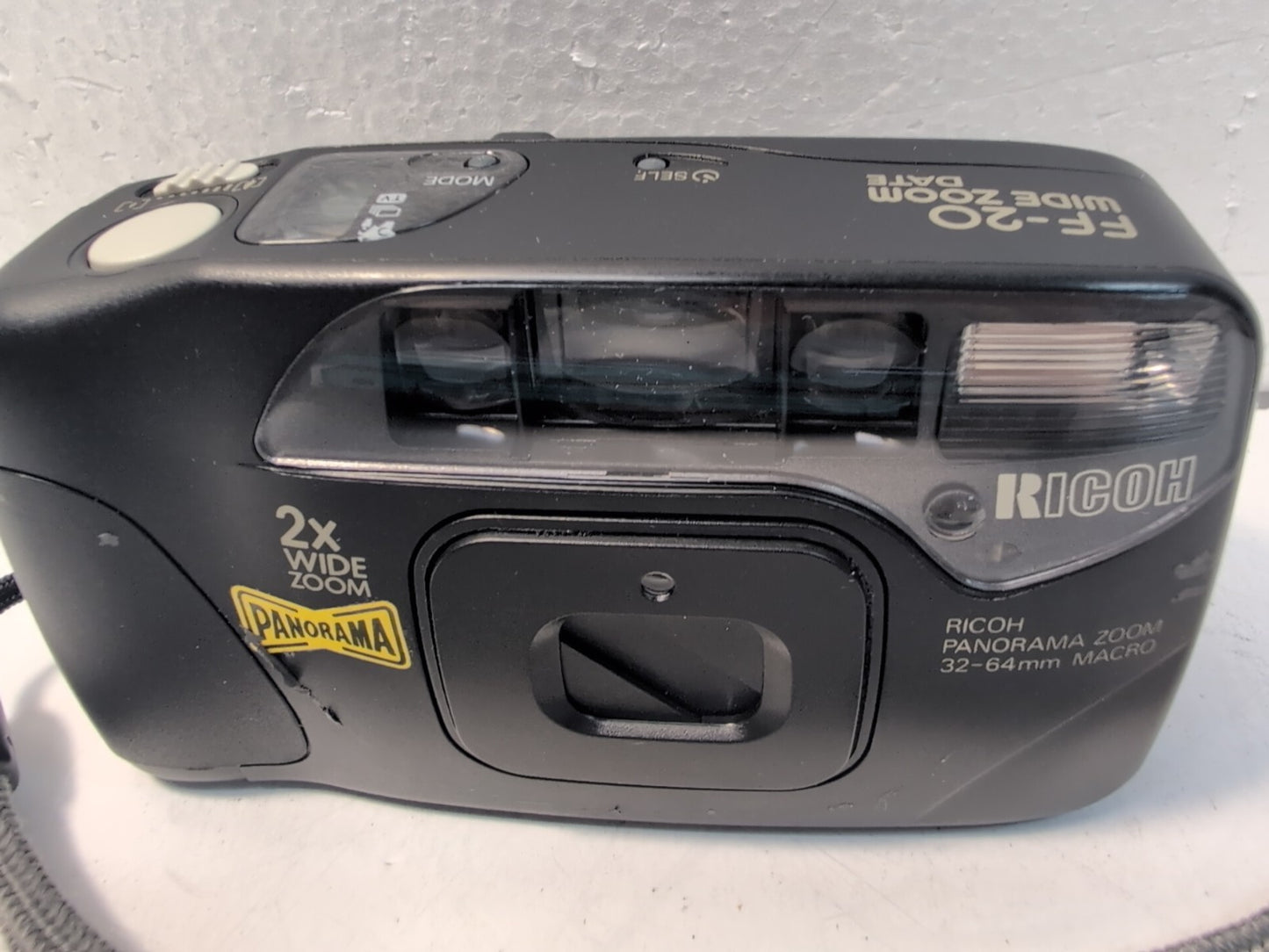 🔥 Ricoh FF-20 Wide Zoom 32-64mm Macro Point & Shoot Film Camera (NO Battery) -
