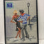 🔥 Luky Paris "Rue de Lappe" Framed Dancing Couple Painting 16.5x11"