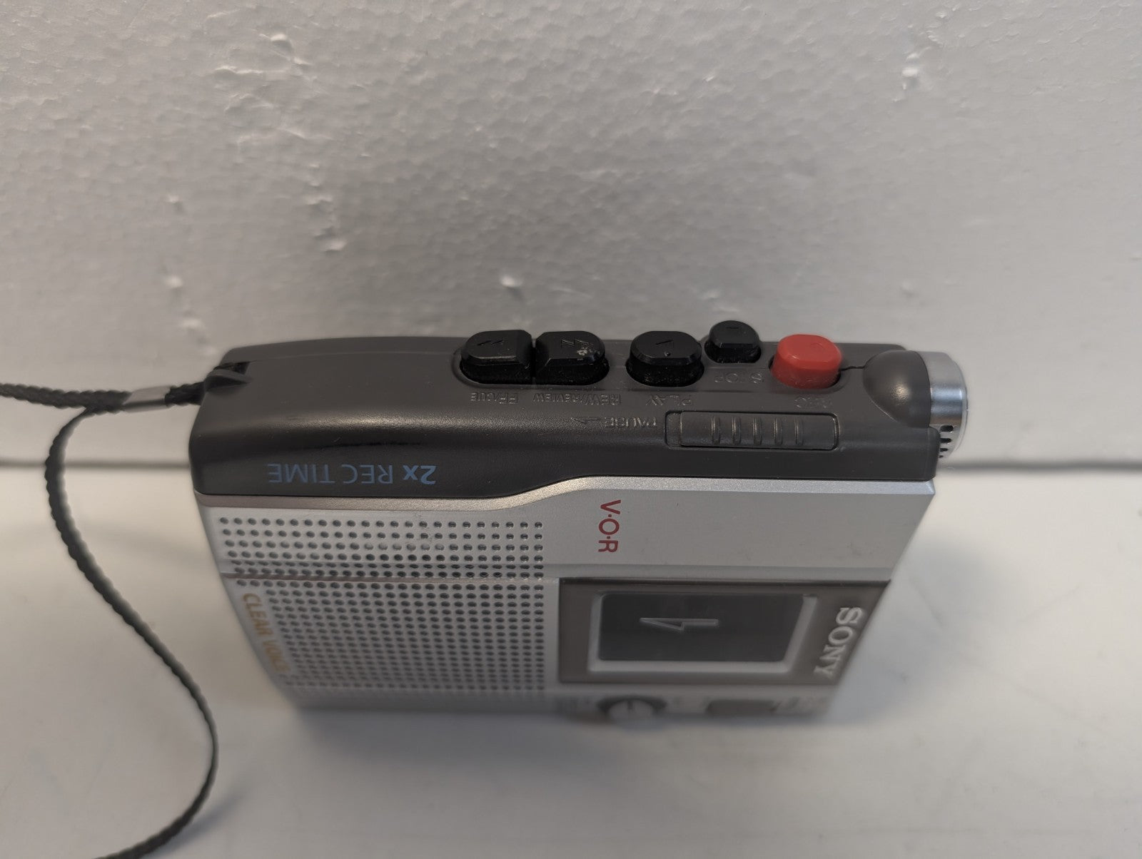 🔥 Sony TCM-200DV Handheld Cassette Clear Voice Recorder Silver -