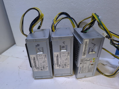 3x Lenovo  M710t M720t M720s M910t M920s Desktop  210W Power Supply  - 00PC746 -