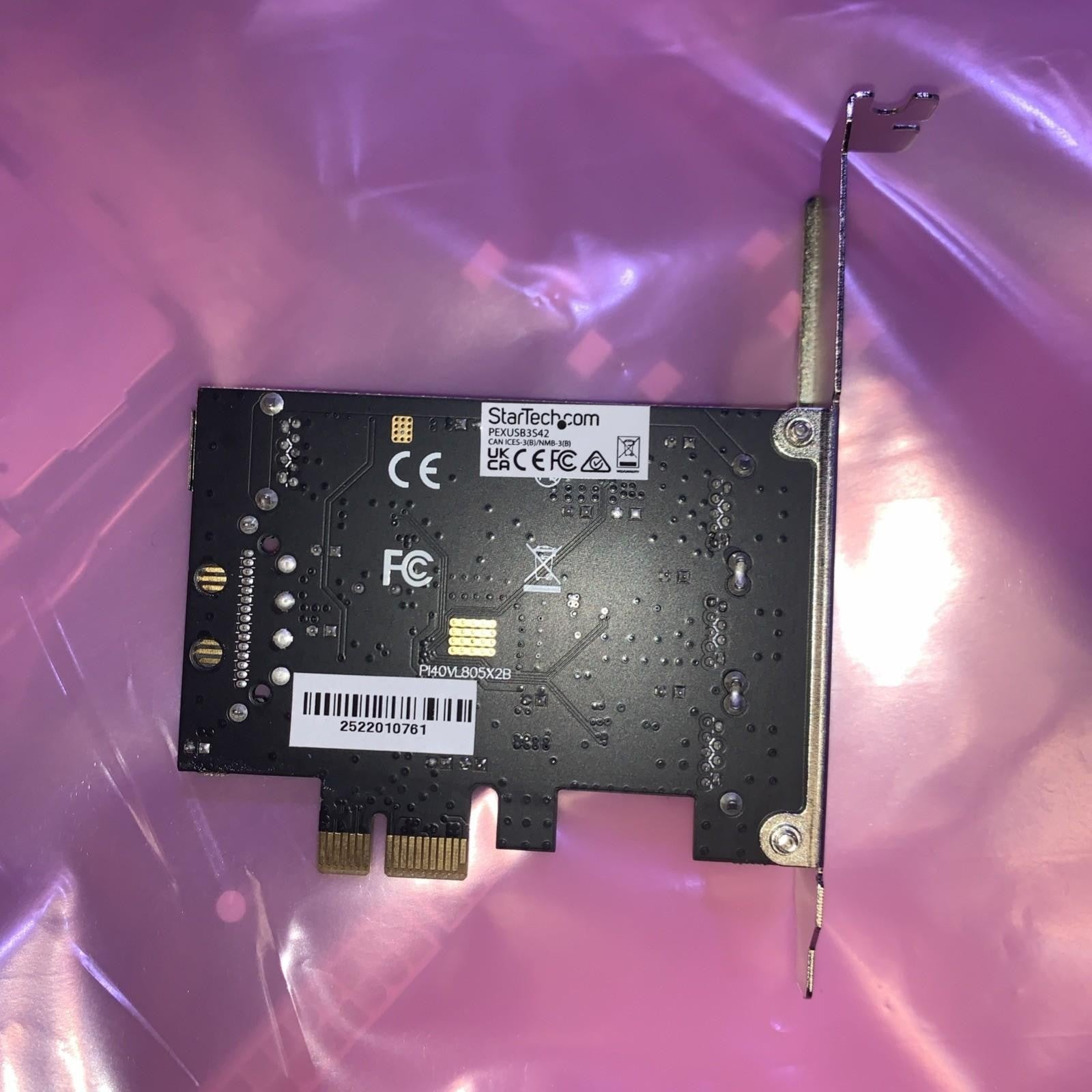 StarTech.com 3-Port  PCIe USB 3.0 Interface Card PEXUSB2S42