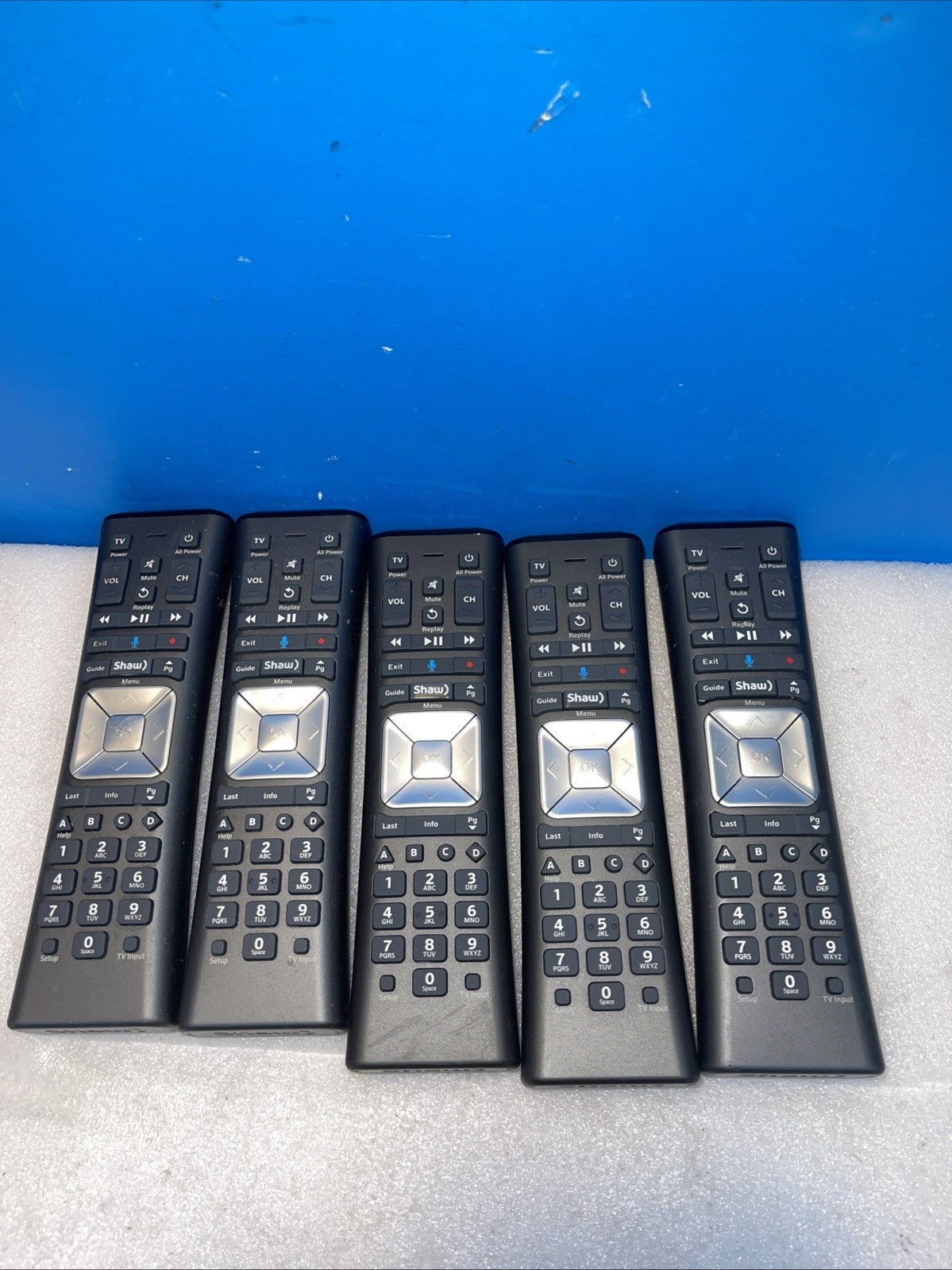 (5x) Shaw REMOTE CONTROL 4351 VOICE CONTROL CABLE