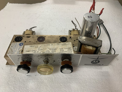 🔥 Motorola Tube Amplifier Chassis EZ80 ECL82 6BM8 Project Vintage