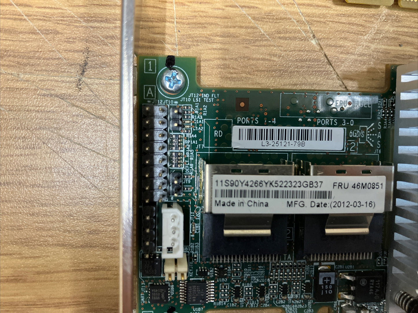 ~ Lot of 2x 46M0851 IBM ServeRAID SAS/SATA Controller. No Battery