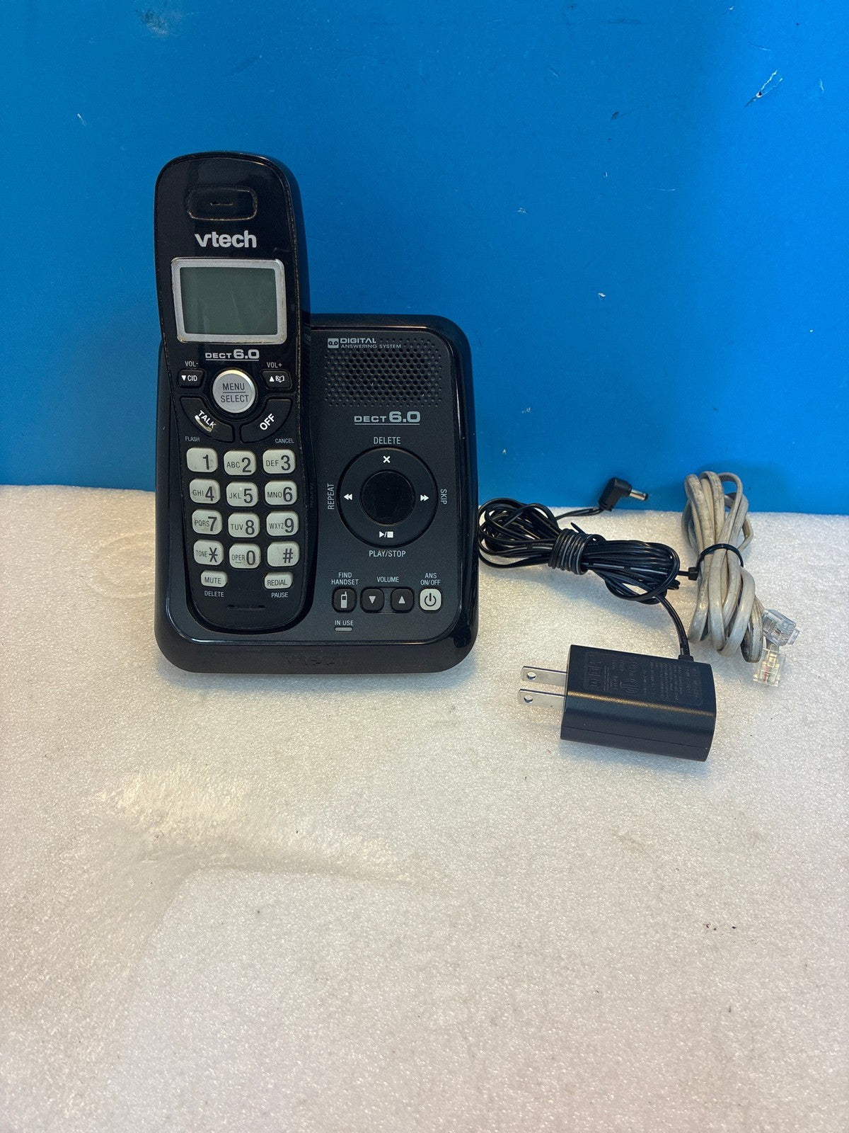🔥 VTech CS6124-11 DECT 6.0 Cordless Phone with Digital Answering System