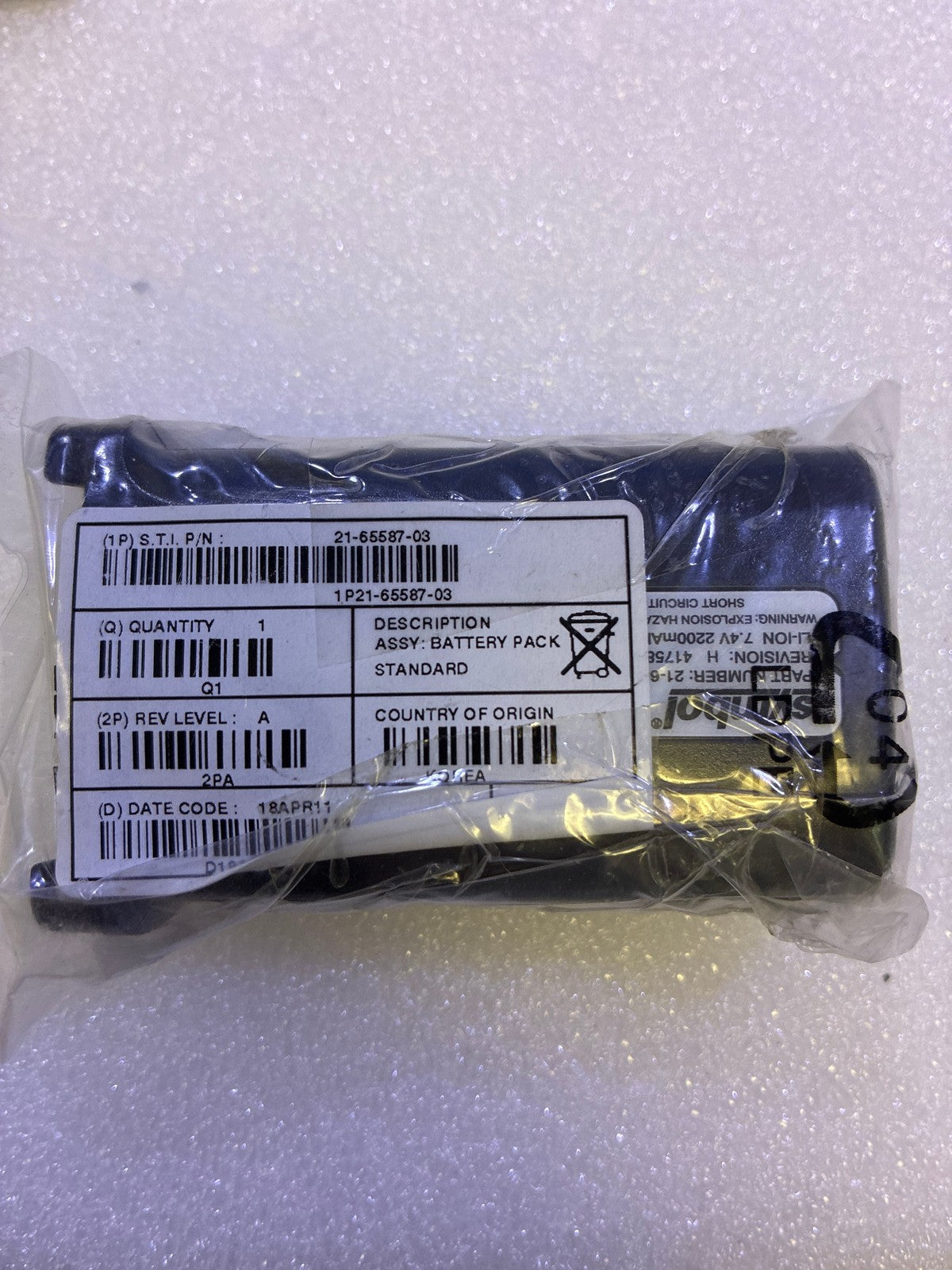 🔥 Cisco Standard Battery Pack 21-65587-03 Li-Ion 7.4V 2200mAh Blue