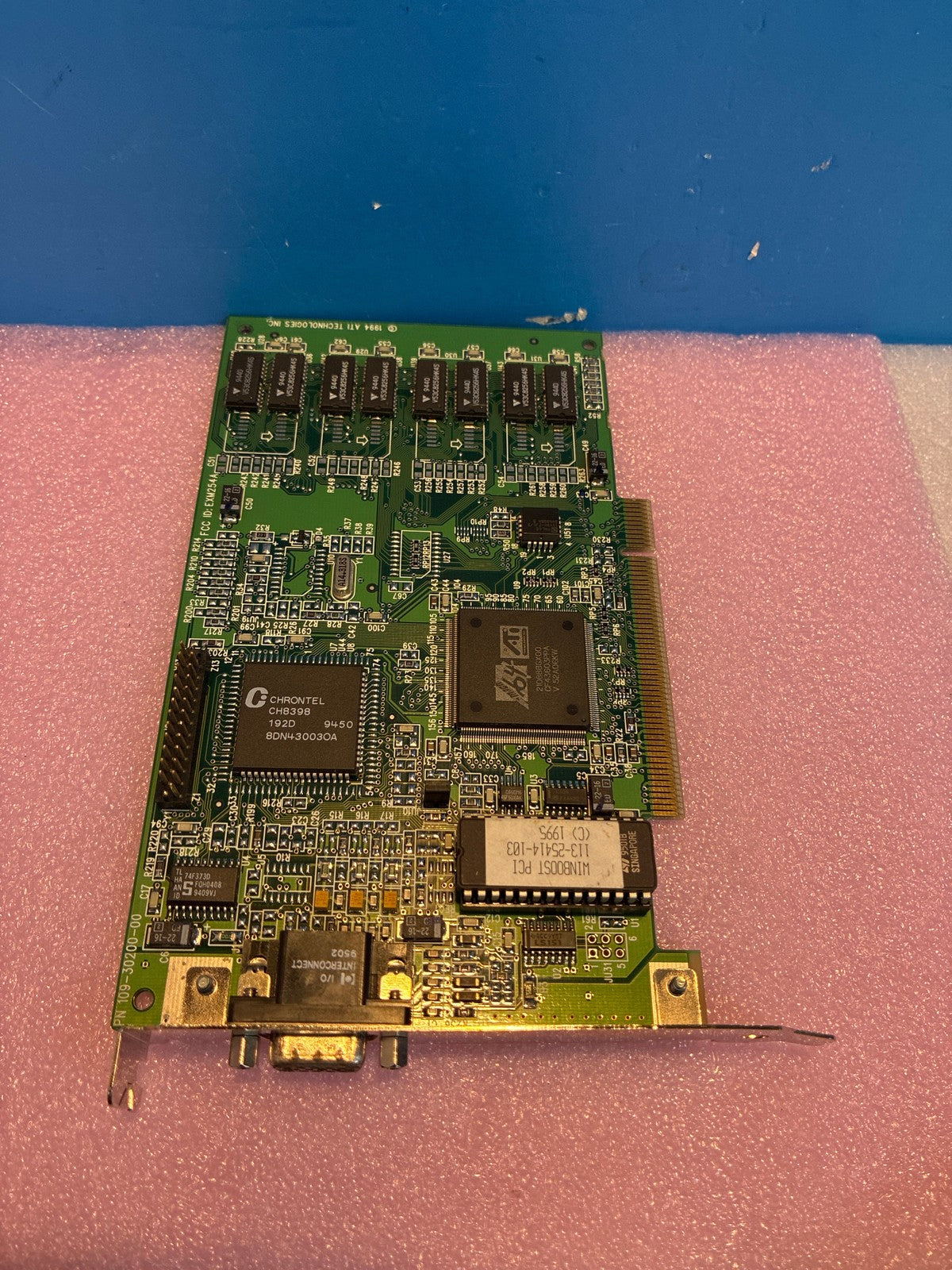Rare 🔥 ATI WinBoost PCI Video Card 109-30200-00 VGA Vintage 1994 Retro PC