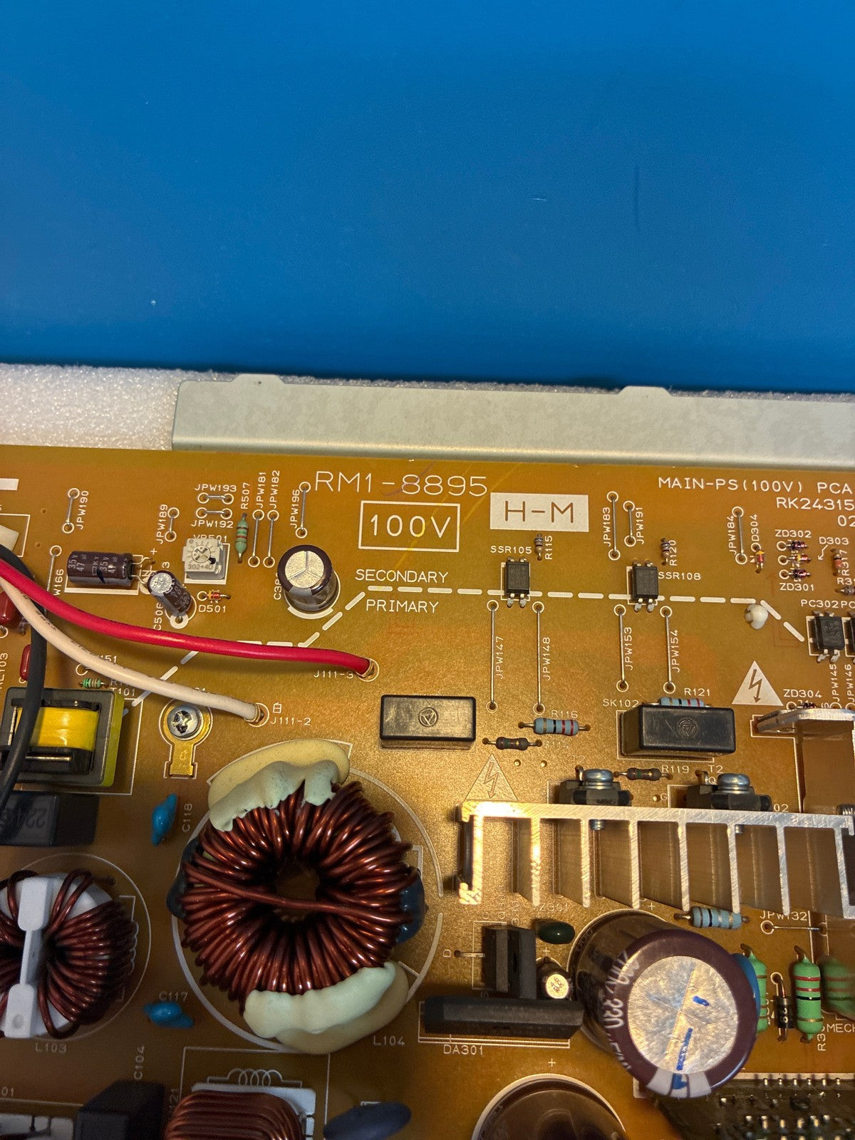 🔥  HP LaserJet 700 mfp M775 RM1-8895 Main Power Supply PCA Board 100V
