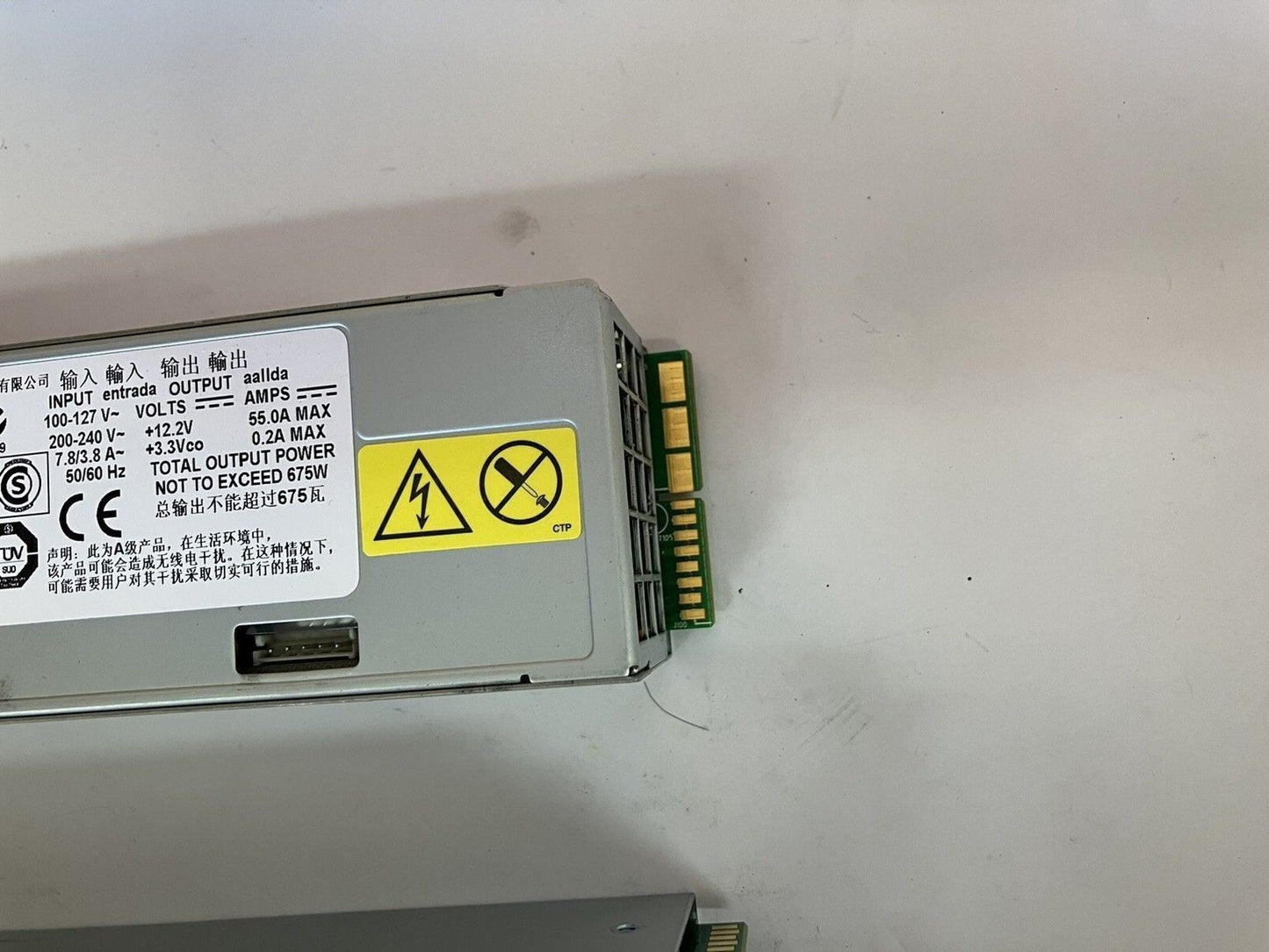 ~ 2x IBM Emerson 675w Power Supply 7001578-J000 39Y7218 39Y7216
