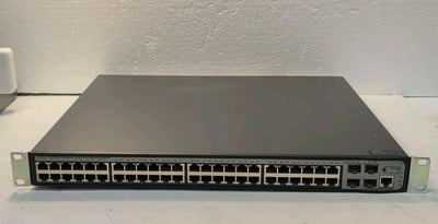 🔥 HPE 1920 JG928A 48-Port POE+ GBE Rackmount Switch With Ears Tested -