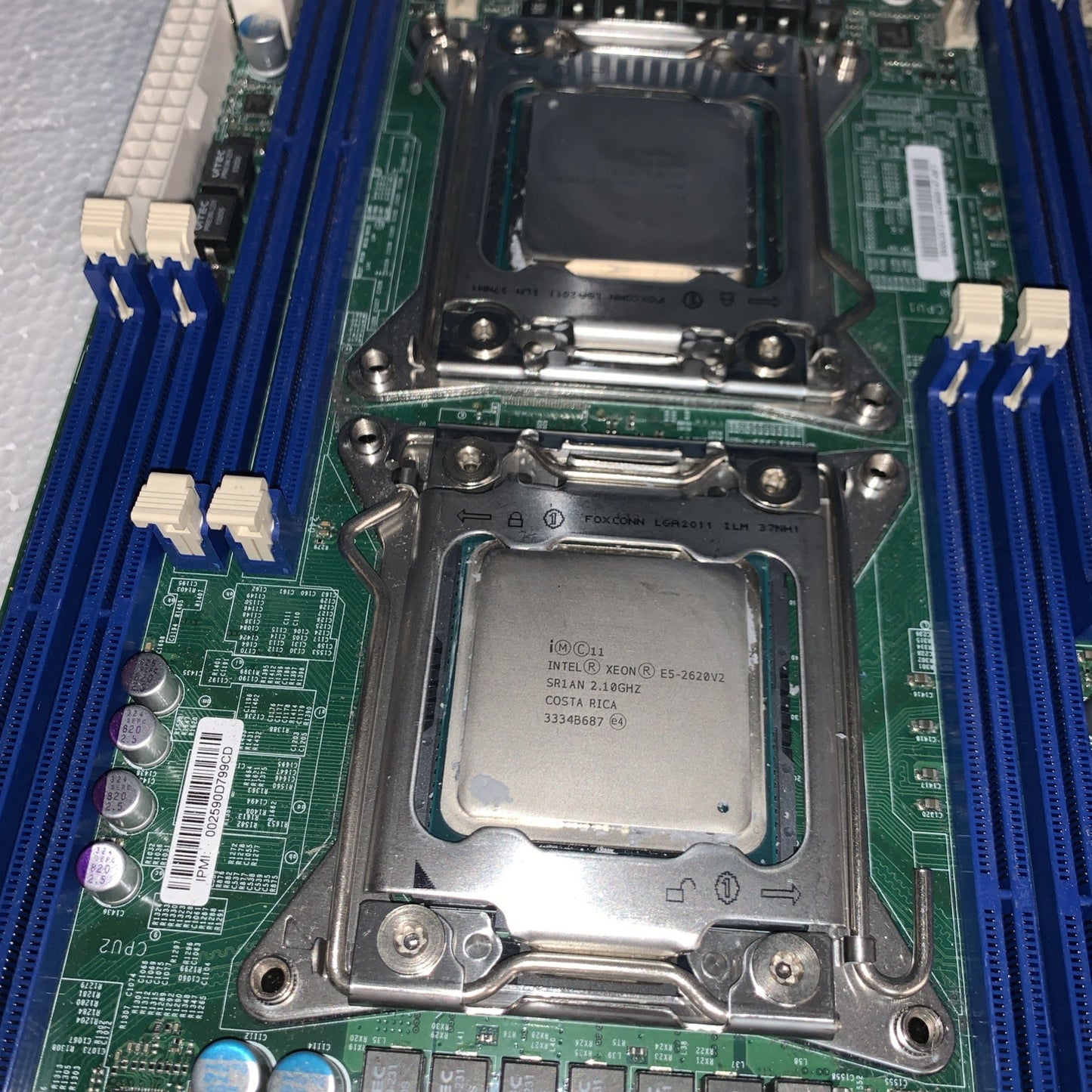 SuperMicro X9DRL-iF ATX Motherboard with (2x) Xeon E5-2620 2.0GHz CPU