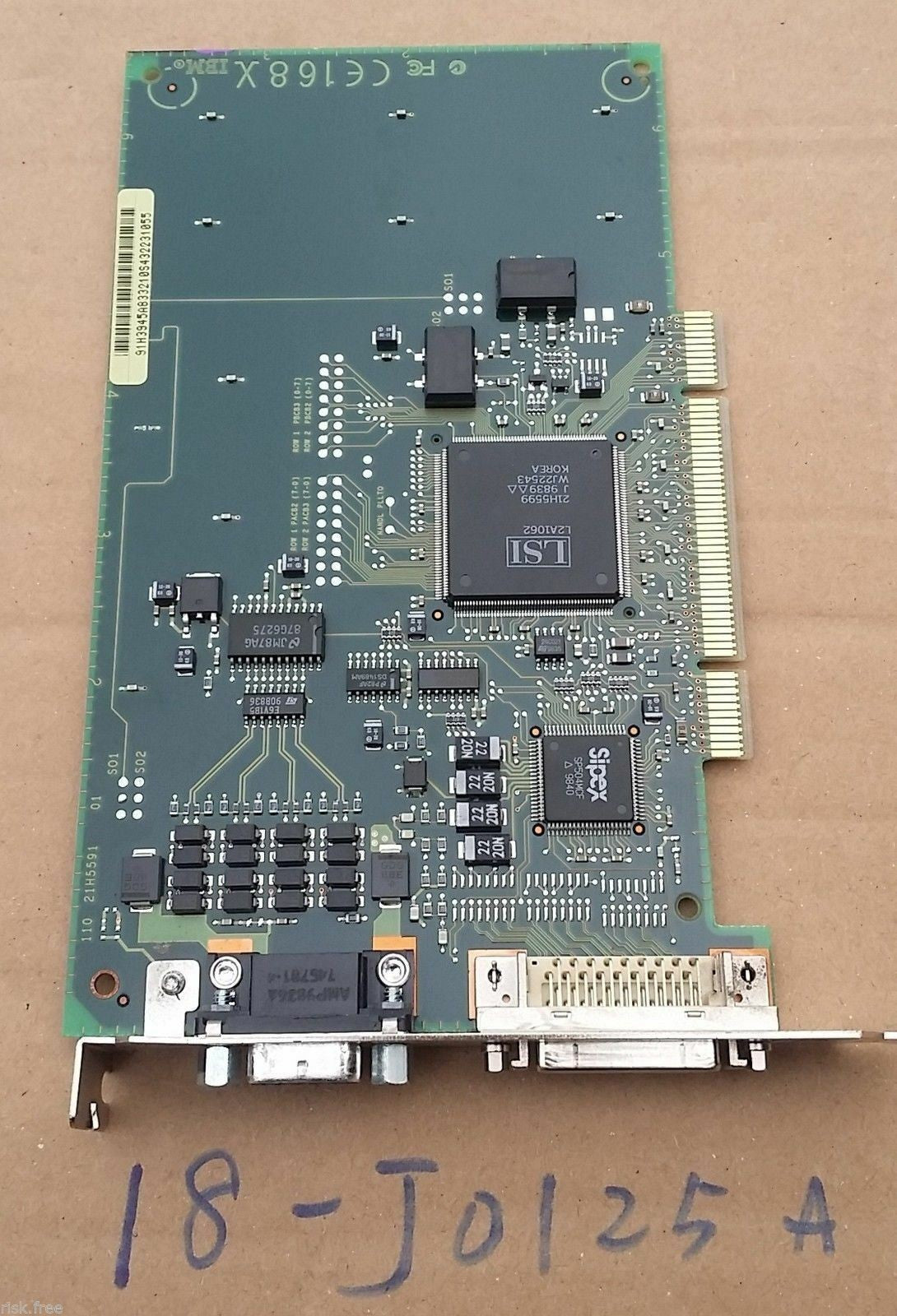 IBM  PCI Twinax  WAN Controller 2720-9406 91H3942 /91H3945 /21H5591