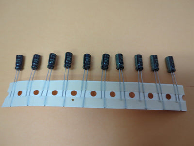 NEW 10x KMC 3.3uf /100V Hi Temp Radial Electrolytic Capacitor