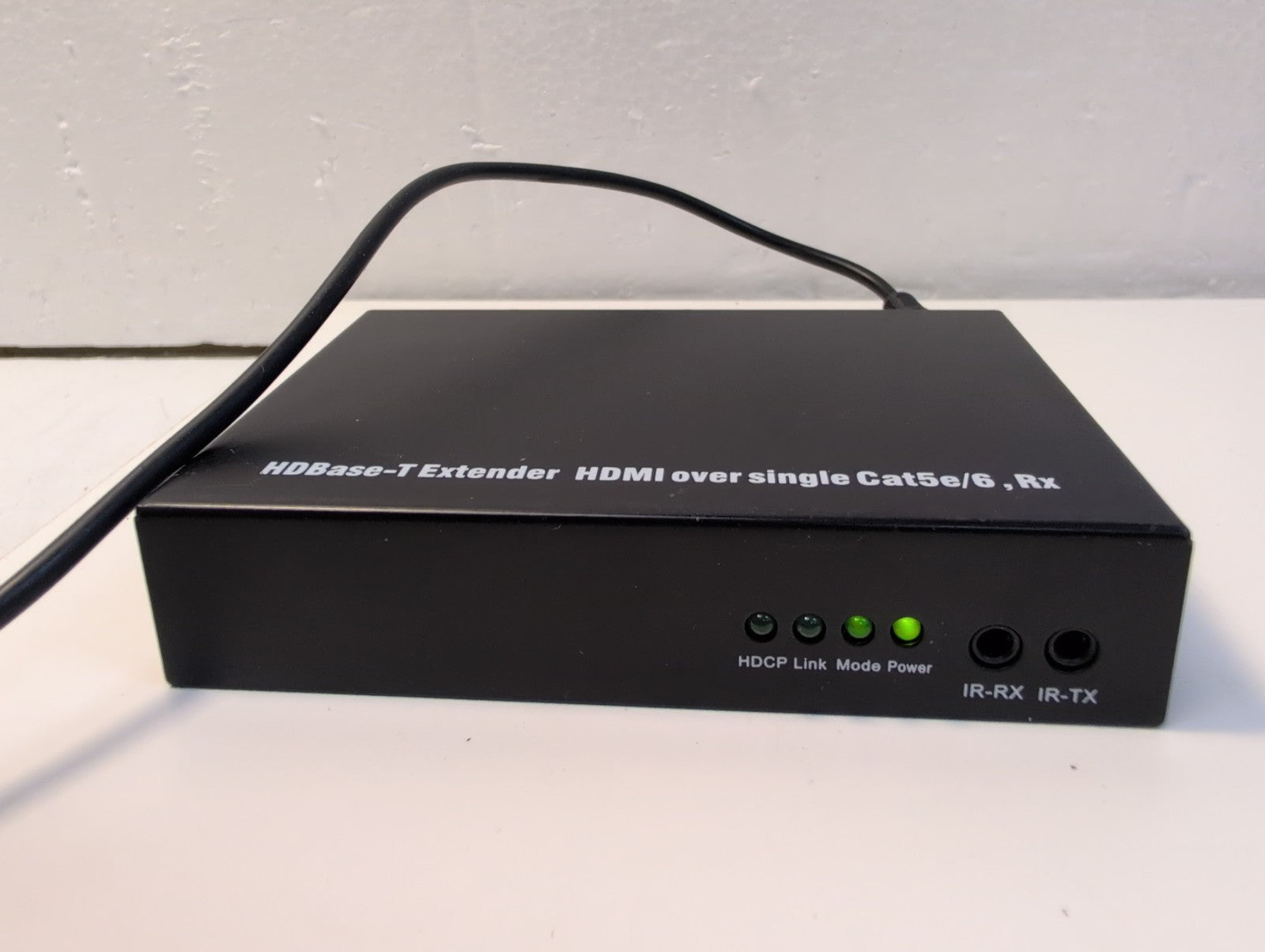 HDBaseT HDMI Extender Receiver Rx over Cat5e Cat6 up to 70m Black -