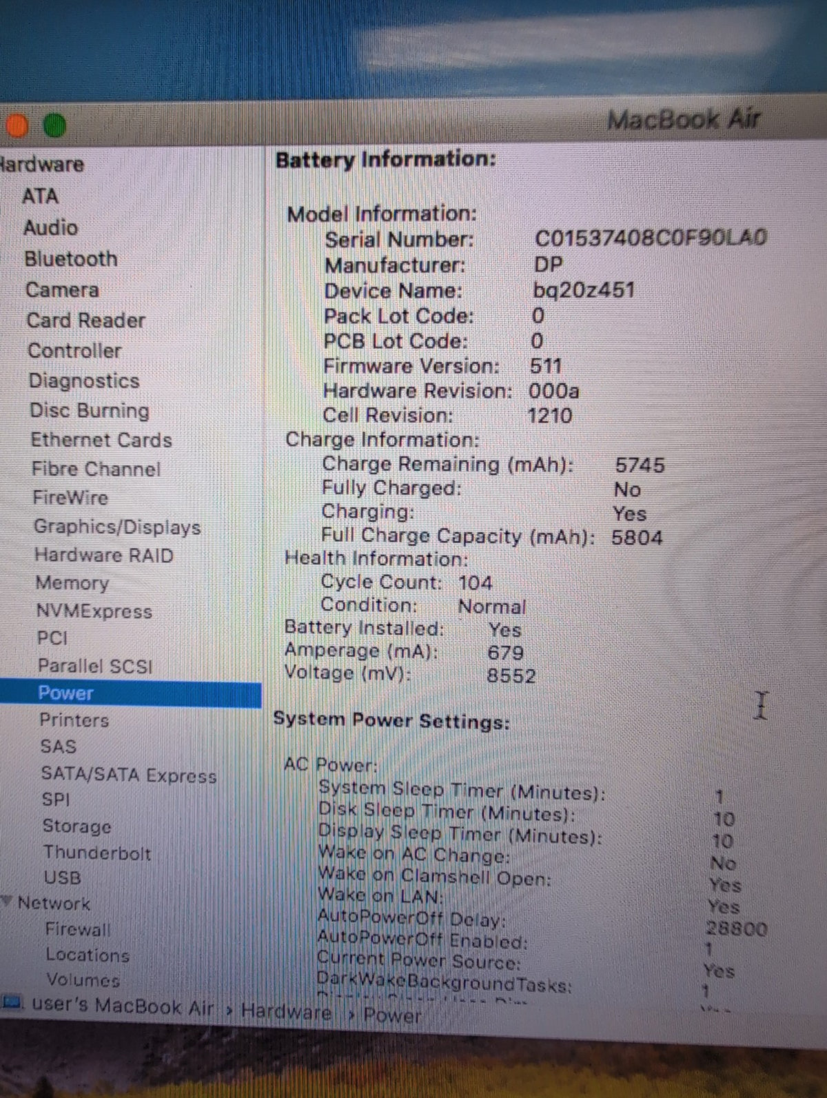 🎸 Apple MacBook Air 13-inch Early 2015 A1466 i5 1.6GHz 8GB 128GB SSD (No AC)