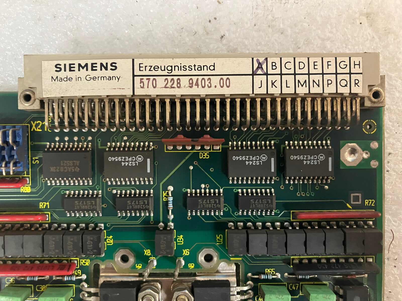 ~SIEMENS Erzeugnisstand 570 228 9403.00 Circuit Board 570.331 T/H2 345100 3871B0