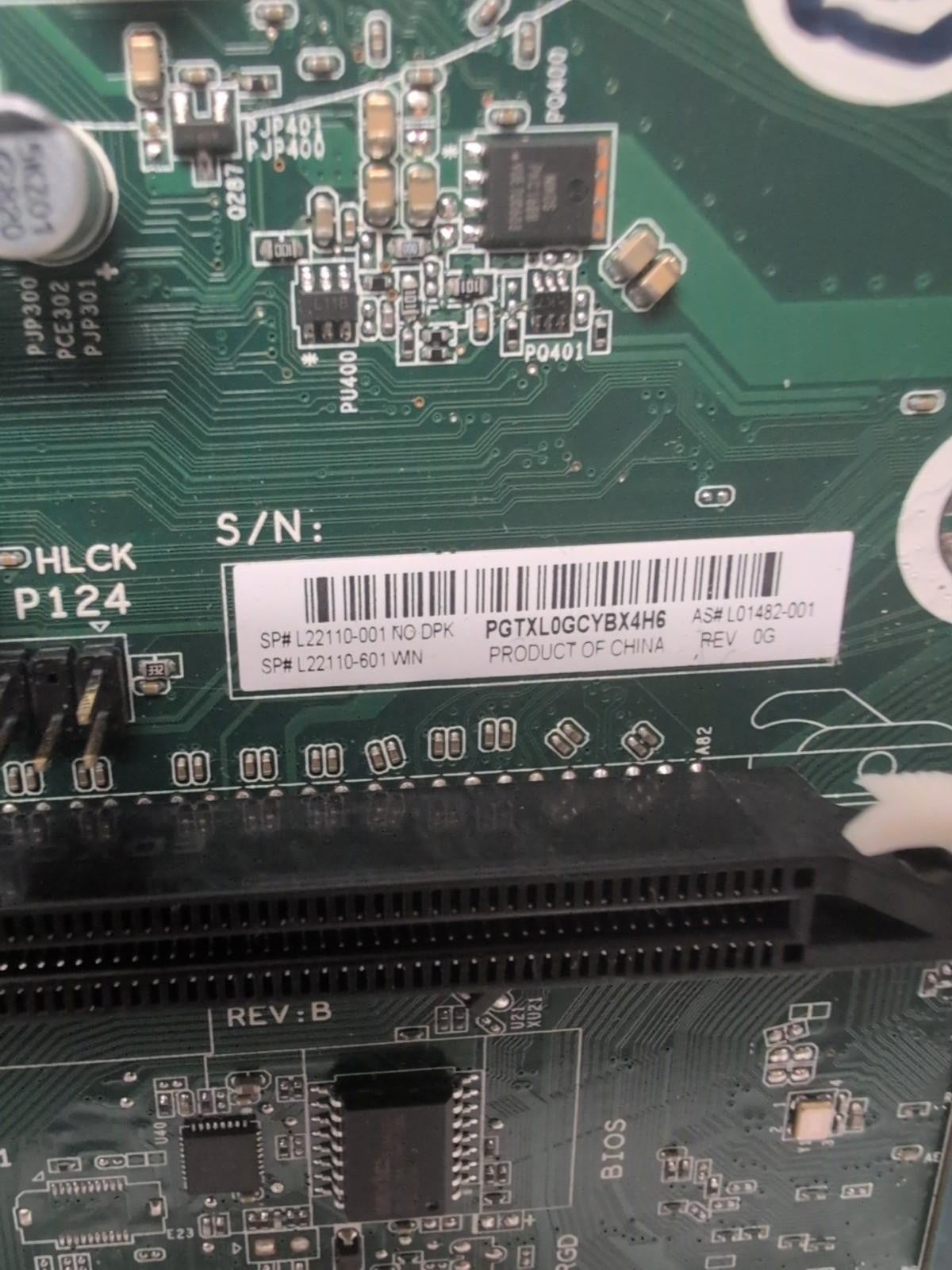 HP EliteDesk 800 G4 DDR4 SFF Desktop Motherboard L22110-001 L01482-001 -